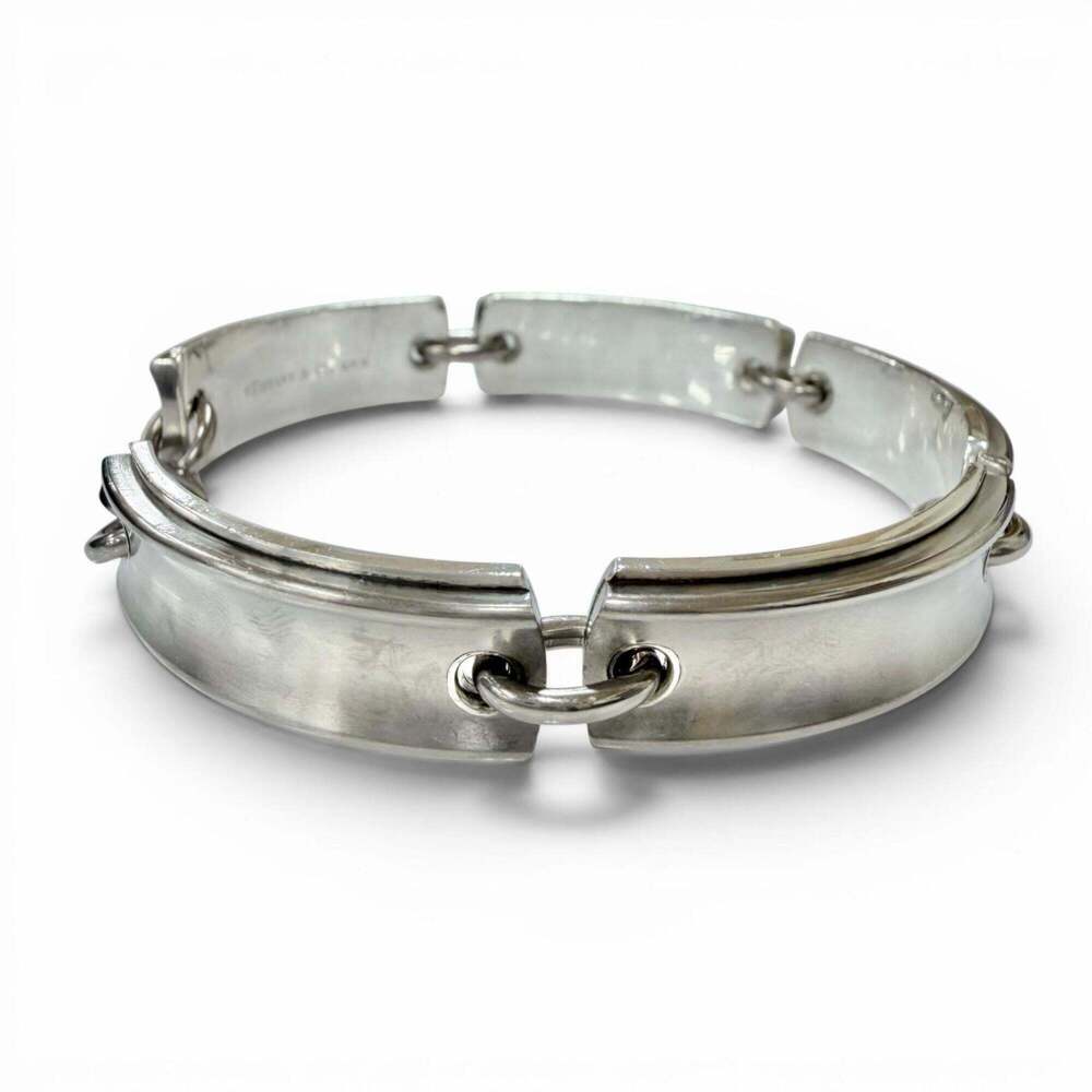 TIFFANY Authentic Silver Charm Bracelet - Picture 4 of 8